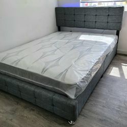 NEW QUEEN-SIZE MATTRESS AND BOX SPRING 🆕️