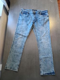 Rocca wear Y2k Acid Eash Denim Jeans Mens Size 38