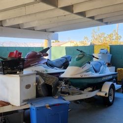 Bombardier Jet Skis With Trailer