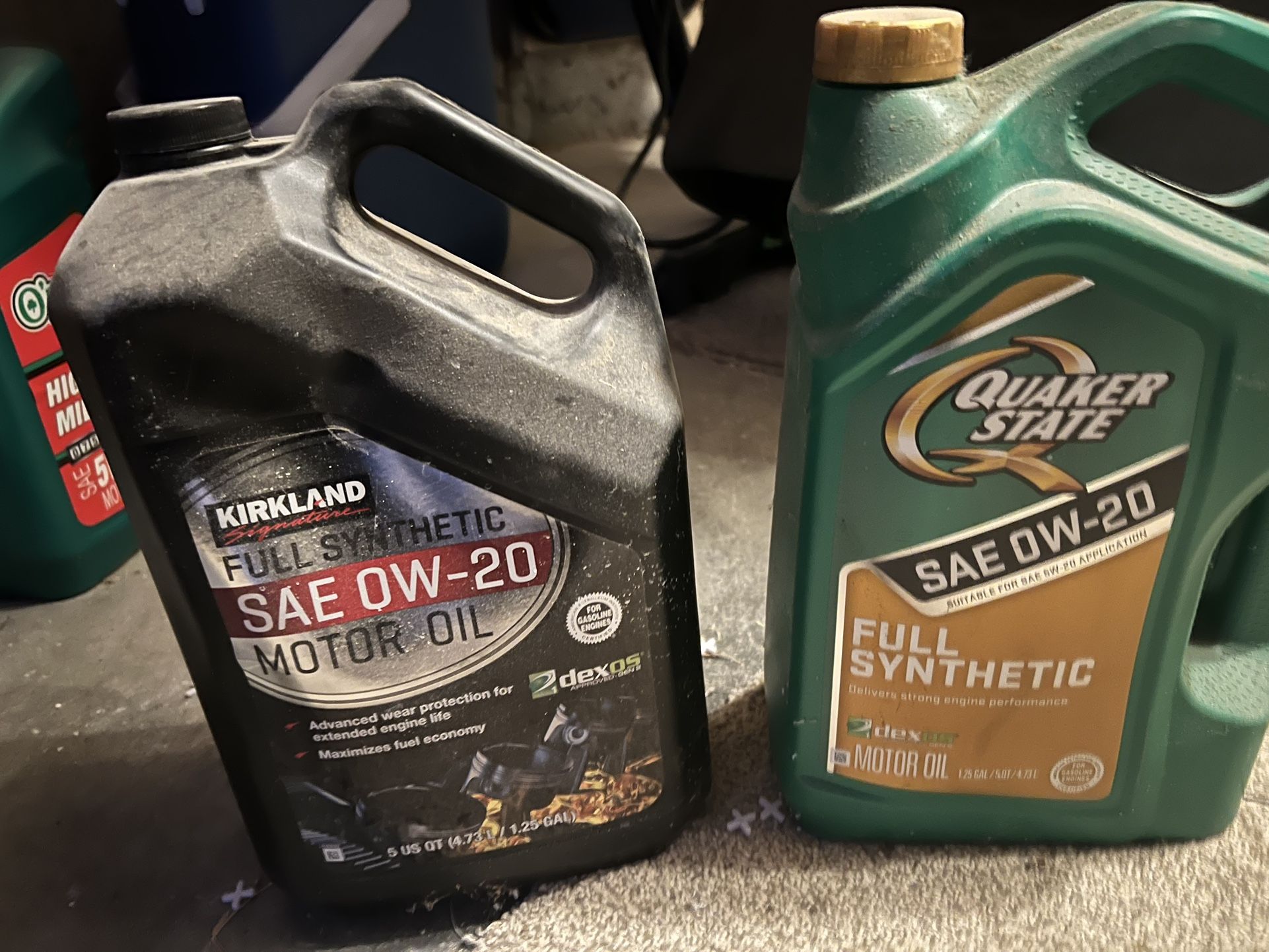 0-20 Motor Oil