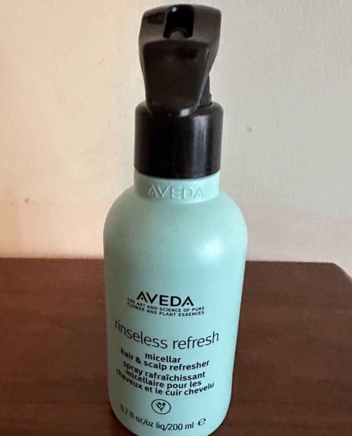 Aveda Rinseless Refresh Micellar Hair & Scalp Refresher - 6.7 oz / 200 ml New