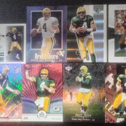 Brett Favre 8 Cards, All Upper Deck!