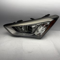 13-16 Hyundai Santa Fe Sport Driver Side LT Headlight OEM 