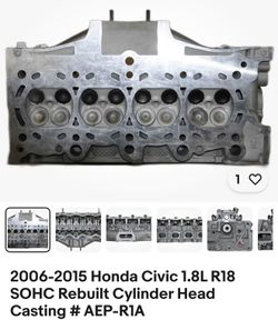 Heads For Honda Civic 2010 1.8