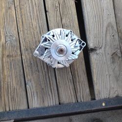 $100 1985 Chevy 350 Chrome Alternator 