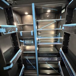 Jenn Air Side By Side Built In 48” Panel Ready Refrigerator Open Box