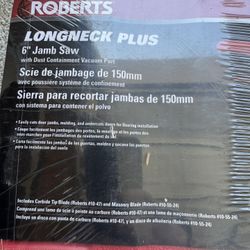 Roberts 6” Long Neck Jamb Saw 