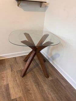 Glass Accent table