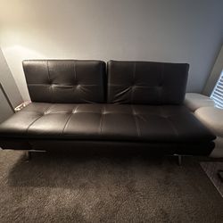 Leather  Sofa !! Pretty Good Condition 
