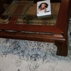 Eclectic Coffee Table + End Table 