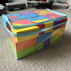 Toddler Foam Block Set $10