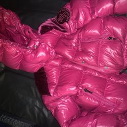 Moncler Pink Jacket Kids