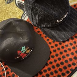 2 Supreme Hats 