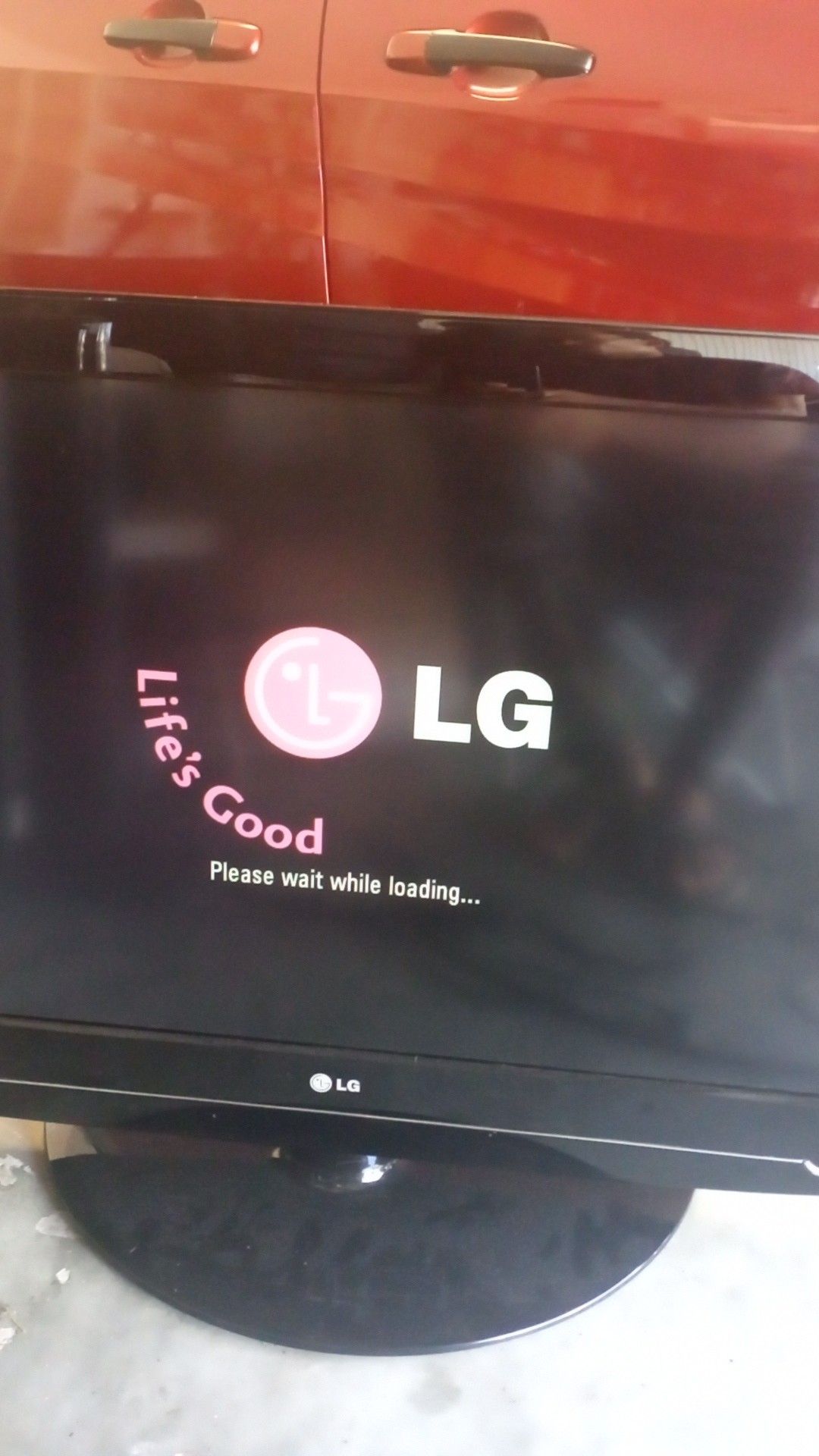 37 inch LG TV. not a smart TV