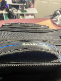 Solo Black Laptop Bag