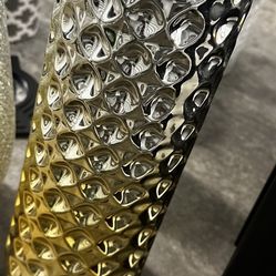 Vase - Gold And Silver 