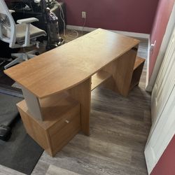 Desk and Tv Stand Cabinet