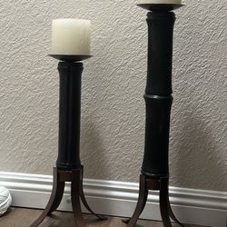 Fireplace Candle Holder Pillars