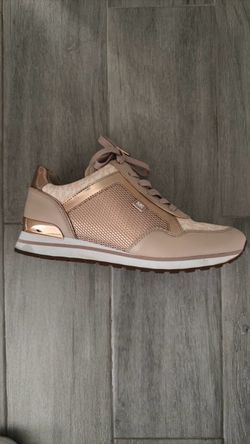 Michael Kors MK Sneakers Rose Gold Size 9.5