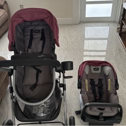 Baby Stroller And Car Seat 