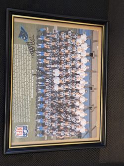 2015 Carolina Panthers Autograph Roster