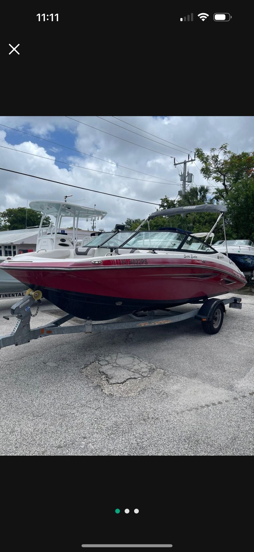 2014 Yamaha SXR192 Jet Boat