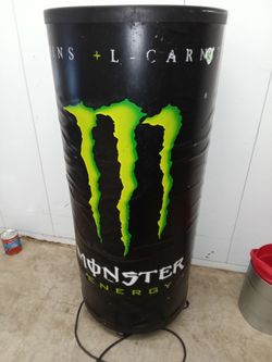 Monster Energy Electric Barrel Cooler