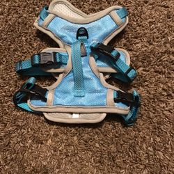 Small Light Blue Dog Harness