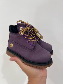 Timberland Toddler 6-Inch Premium Boots Purple