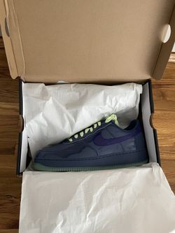 Nike Air Force 1 Low Patent Leather Mystic Navy Grape Ice