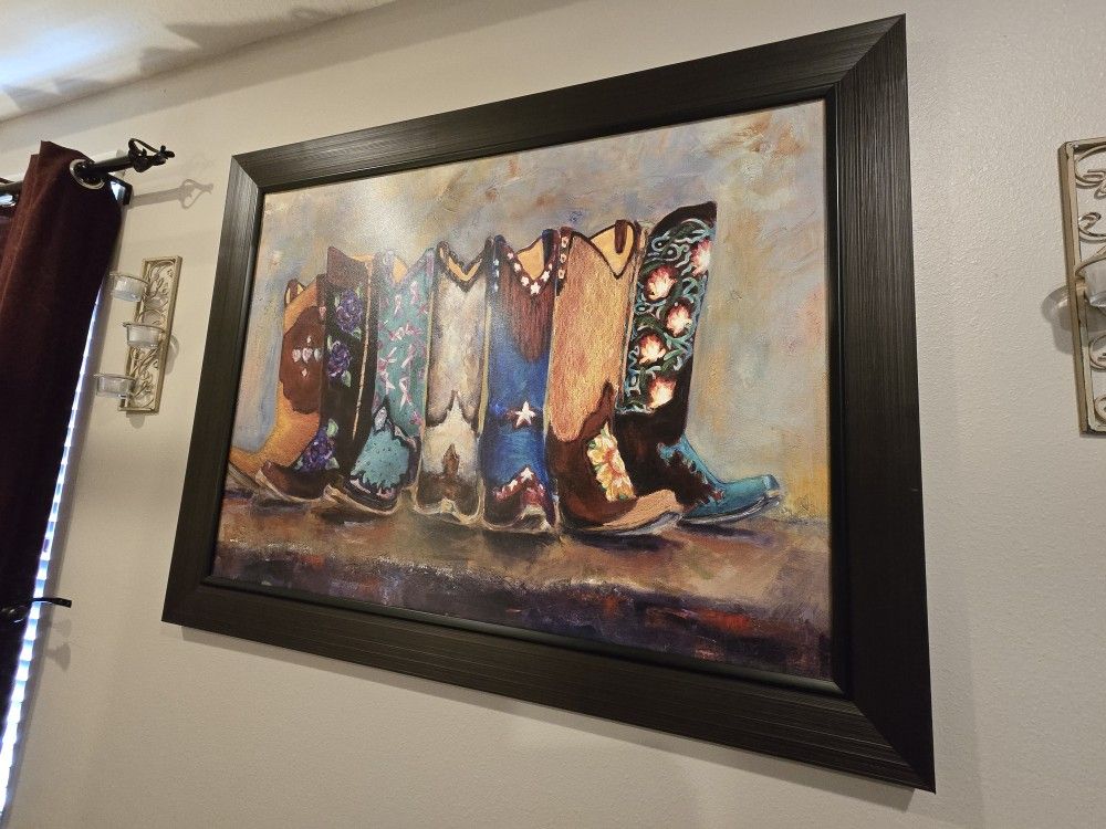 Cowboy Boot Picture (Kirklands)
