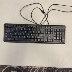 HP Lite-On Sk-2085 USB Wired PC Computer Keyboard, Black