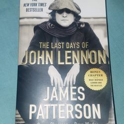 The Last Days of John Lennon James Patterson Paperback Book NY Times Best Seller