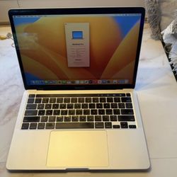 Apple 2020 13” MacBook Pro Touch Bar Quad Core I5 16gb Ram 512gb Flash Storage 