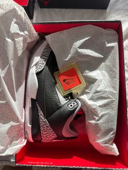 Jordan 3 Black Cement size 9