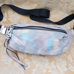NEW Aimee Kestenberg Leather Suede Opal Cross Body or Belt Bag. - REDUCED