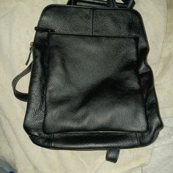 L credi Back Pac Peppel Leather