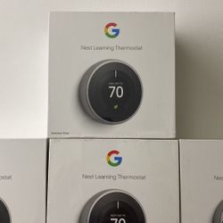 Google Nest Learning Thermostat - 3rd Gen