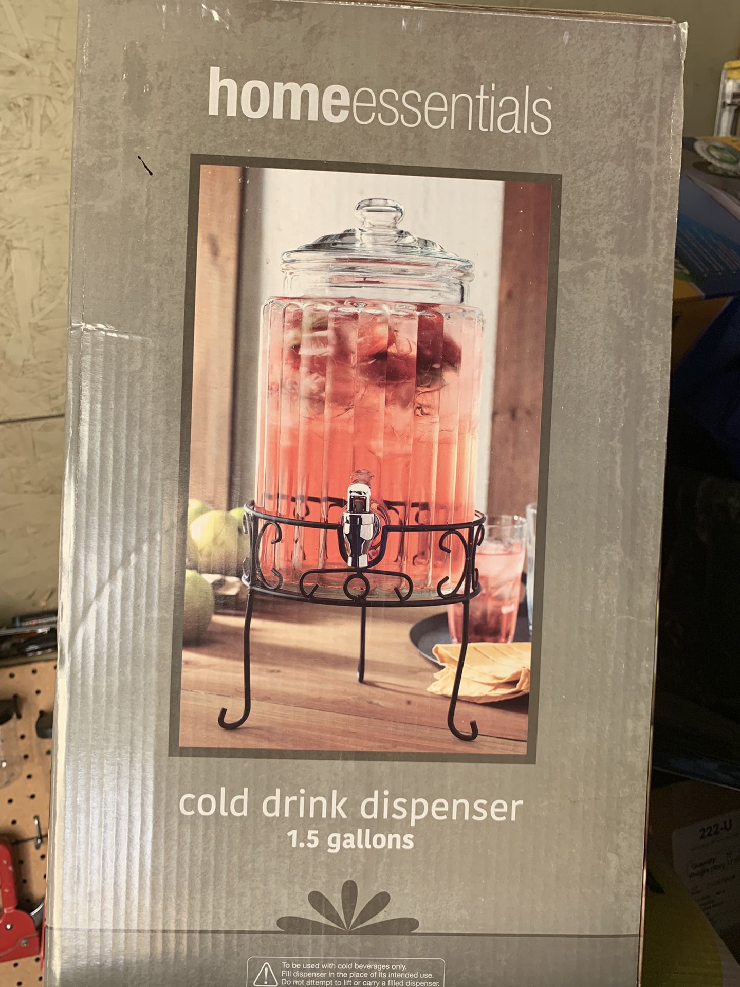 New Cold drink dispenser 1.5 gallon still in the box