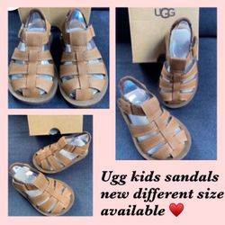 Kids Ugg Sandals Size 6t ❤️ 7t ❤️8t ❤️9c and 10c Available New In Box $30 Firm Cash Or Zelle