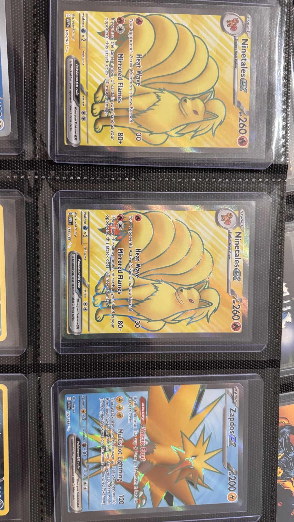 Ninetails & Zapdos 151 Pokemon Collection