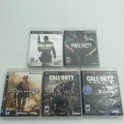 Call Of Duty PS3 Lot