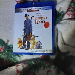 Blu Ray + DVD Digital Christopher Robin