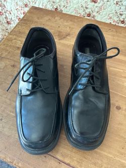 Men’s black leather dress shoes 10 1/2