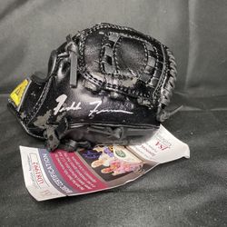 Dodgers Freedie Freeman Autographed Mini Glove Authenticated  