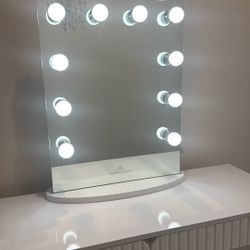 Impressions Vanity Mirror And Desk