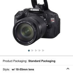 Canon Eos Rebel T3 (700$RETAIL) Great Starter Photography Camera