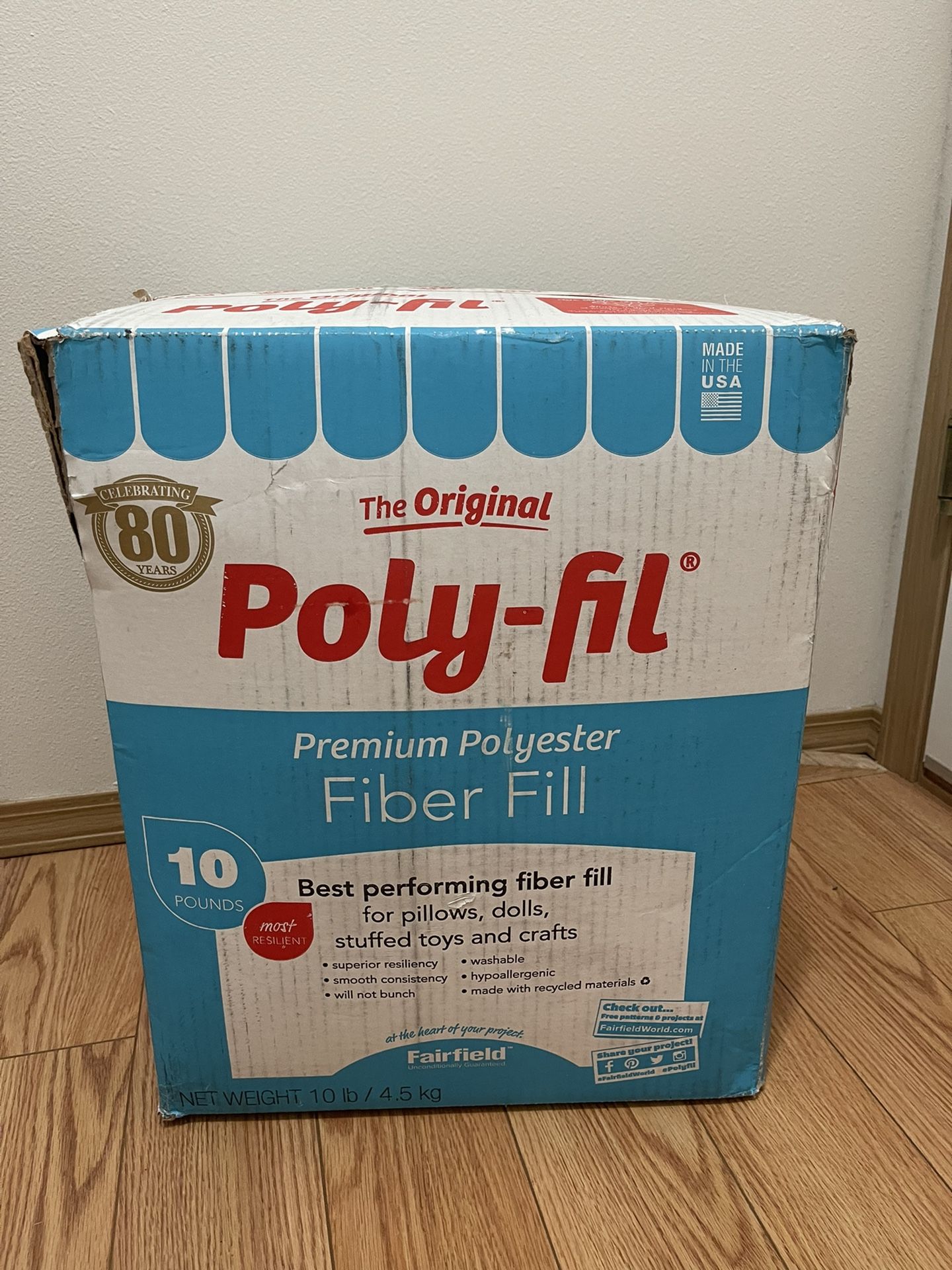Polyester Fiber Fill 10lbs