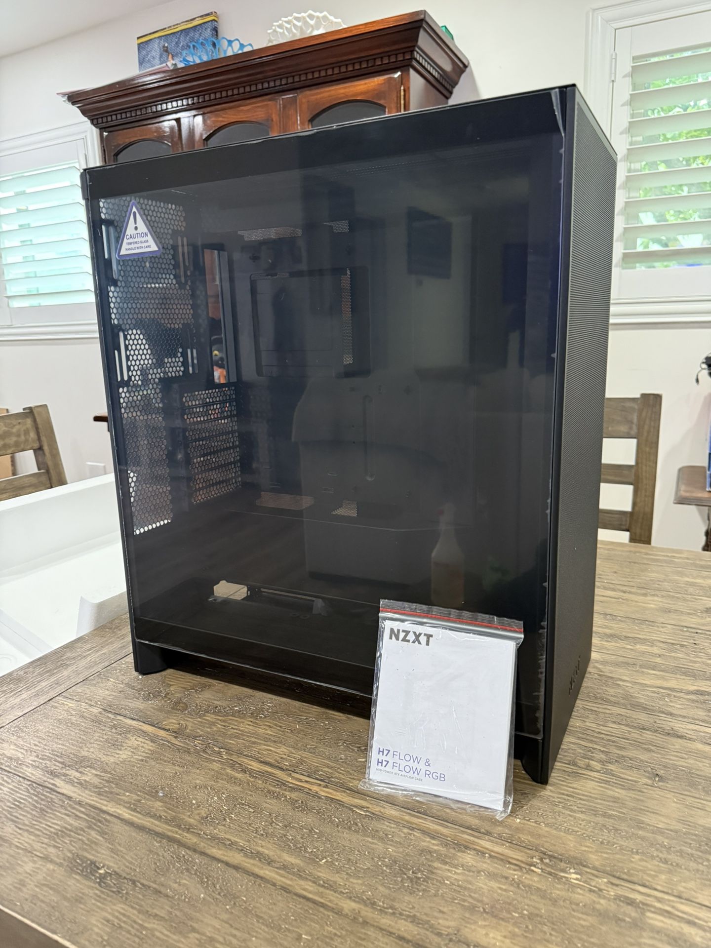 NZXT - H7 Flow 2024 Mid-Tower ATX PC Case - Black