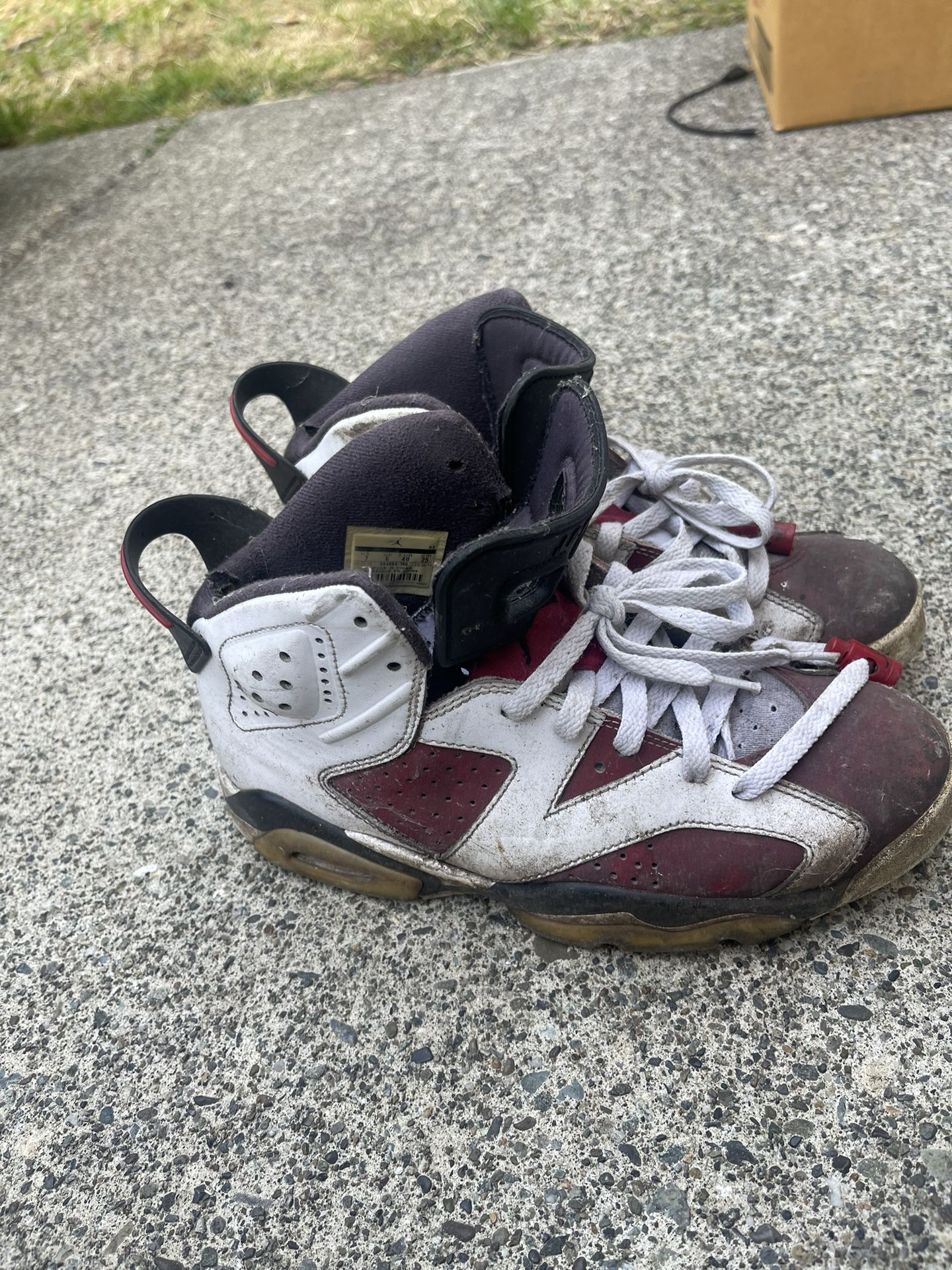 Carmine 6’s Air Jordan 6